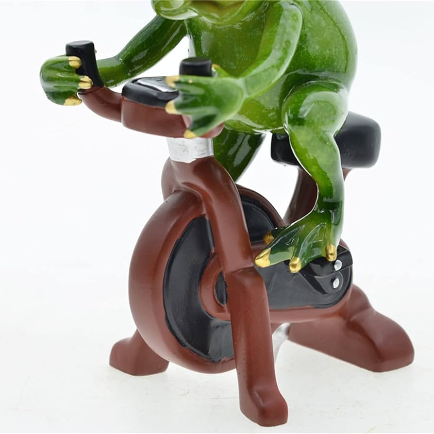 Amazon.co.jp: DEARBIRDER カエルの置物 カエルの鮮やかな彫刻